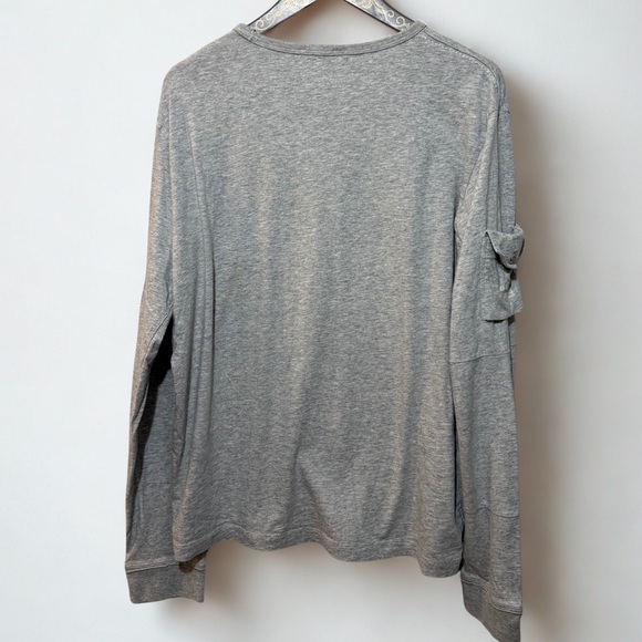 Diesel Gray V-Neck Shirt - Picture 2 of 5